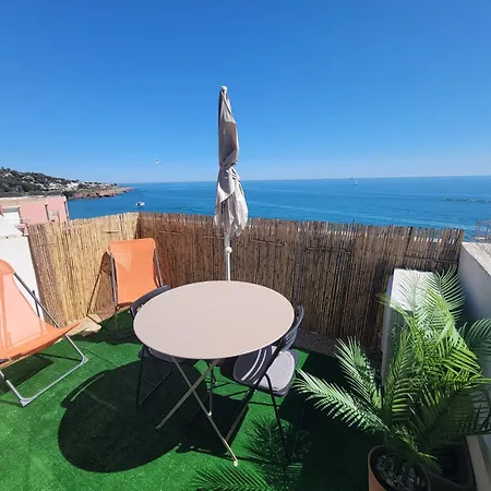 Vue Et Piscine, Wifi, Climatisation, Parking Cap Corniche شقة سُت